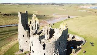 Dunstanburgh Castle by Drone [upl. by Debra]