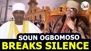 OBA GHANDI AFOLABI OLAOYE SOUN OGBOMOSO FINAL BREAKS SILENCE ON CHIEF IMAM OGBOMOSO ISSUES [upl. by Hephzipa]