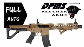 REVIEW FUZIL RIFLE DPMS SBR FULL AUTO RAJADA CO2 4 5MM CROSMAN TAN [upl. by Immij]