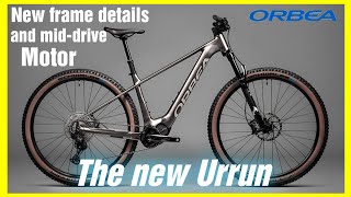 First look The new Orbea Urrun  long range hardtail eMTB with shimanos latest middrive motor [upl. by Patty]