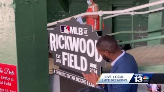 MLB at Rickwood Field A Tribute to the Negro Leagues [upl. by Frech558]