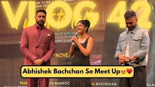 Finally Abhishek Bachchan Se Meet Up😍❤️‍🔥  VLOG 42  Arthesh Unfiltered￼ [upl. by Graham]