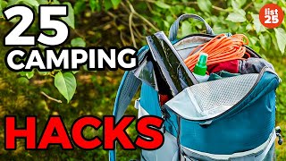 25 Camping Hacks That Are Truly Genius [upl. by Yeuh]