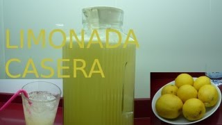 Limonada Casera y Rápida Pure and Fast Lemonade  RECETAS DE COCINA [upl. by Ettezil]