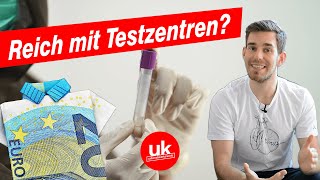 Testzentrum eröffnen und Millionen verdienen Steuergelder richtig abstauben Geschäftsidee [upl. by Ieso610]