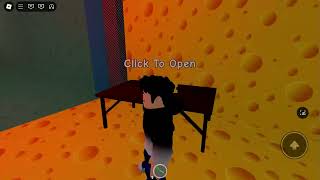 I beat Cheese Escape ch1 on Roblox [upl. by Aicnorev]