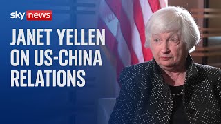 Janet Yellen says US will not accept cheap Chinese imports [upl. by Assirral]