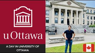 University of Ottawa Tour  Canada Vlog  Desi in Canada [upl. by Dorcea956]