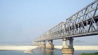 MUNGER GANGA BRIDGE BEST VIDEO [upl. by Nnylacissej602]