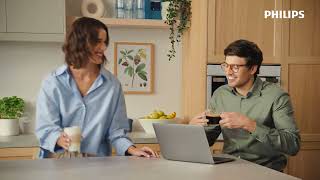 Philips LatteGo makes silky smooth froth—and the cleanup—easy [upl. by Anes45]