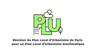 Ville de Paris Révision du PLU Bioclimatique  motion design quotguide plateforme participativequot [upl. by Esyle]