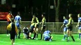 2009 Bundy Red Cup Mounties v Brothers R9 Tries [upl. by Gnay]