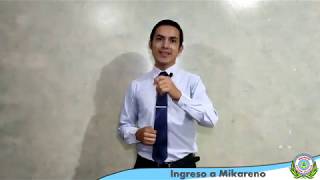 Tutorial de ingreso a mikareno [upl. by Schmitz]