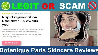 Botanique Paris Skincare Reviews  Nov 2024 Beware of Scam Watch Now [upl. by Borlow]