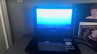 Testing DVDs on the Sony VCRDVD Combo Player on my Magnavox Portable DVD Player 30fps [upl. by Blandina]