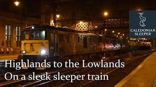 Caledonian Sleeper Classic Room  Inverness to London Euston  TRIP REPORT [upl. by Einnek]