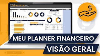 1  Meu Planner Financeiro  Organização financeira automatizada [upl. by Arney]