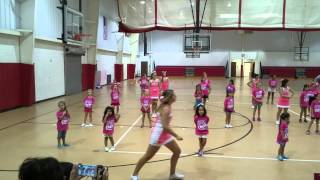 Mini Cheer Camp 2015 Sundown ISD [upl. by Yekcor258]