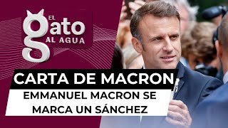 “Un hombre profundamente enamorado” de la democracia Macron se marca un Sánchez [upl. by Eenobe145]