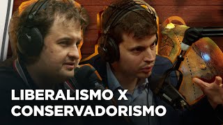 LIBERALISMO X CONSERVADORISMO  Conversa Paralela Paulo Kogos e Guilherme Freire [upl. by Utas]