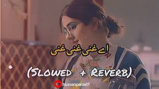 A Ghani Ghani Pashto New Song Slowed  Reverb A Ghani Ghani TikTok Viral Pashto Song [upl. by Dnomde]