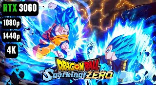 DRAGON BALL Sparking ZERO RTX 3060 FPS TEST  DRAGON BALL Sparking ZERO RTX 3060 amp i5 12400F [upl. by Learsi]