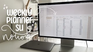 NOTION ✨ la nuova app CALENDAR e WEEKLY PLANNER [upl. by Preiser794]