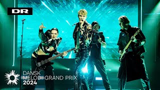 UBLU  Planetary Hearts LIVE  Dansk Melodi Grand Prix 2024 [upl. by Edecrem419]