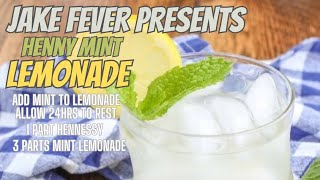 Hennessy Mint Lemonade Cocktail [upl. by Anielram769]