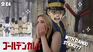 The most disgusting thing I have ever seen  Golden Kamuy Episode 4 Reaction [upl. by Nonnair]