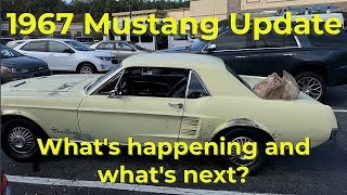 1967 Mustang restoration update November 2024 [upl. by Accemahs]