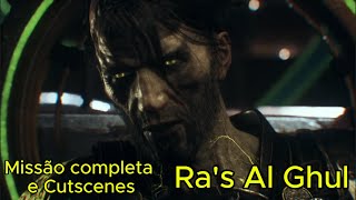 Ras Al Ghul  Batman Arkham Knight  completo [upl. by Sonitnatsok]