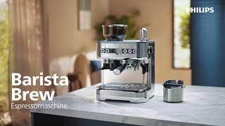 Produktvideo  Philips Barista Brew Siebträgermaschine [upl. by Dorrej213]