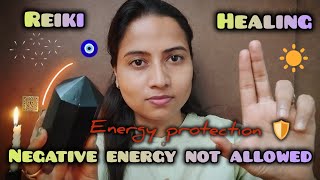 remove negative energy healinglight asmr reiki healingenergy cordcutting crystal [upl. by Icats799]