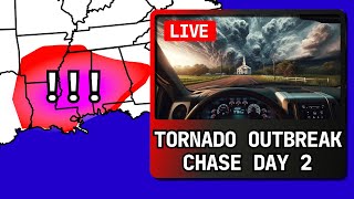 TORNADO OUTBREAK Gulf Coast  On The Ground [upl. by Steel299]