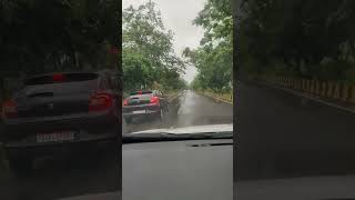 Raipur airport road at 🌧️ season trending song viral love youtubeshorts new [upl. by Oiromed641]