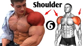 6 Bigger And Massive Shoulder Workout At Gym [upl. by Aseefan]