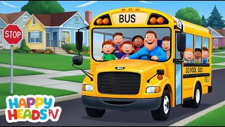 wheels on the bus lyricsWheels on the Bus  More Nursery Rhymes amp Kids Songs nursery rhymespoems [upl. by Loredo653]