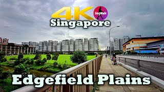 Punggol Edgefield Plains Walking Tour Singapore 4K Fimi Palm [upl. by Nuhsal]