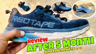 Red Tape Running Shoes  Black   Redtape Shoe Review Unboxing 📦  After 5 Month 😳😱  Myntra Sale [upl. by Pestana]