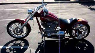 2002 Big Dog Pitbull Pro Street Custom Chopper Motorcycle for Sale Only 9999 [upl. by Annodal]