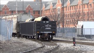 TRRS 329 CSX Local Y297 Switching Padnos  Rough Industrial Trackage [upl. by Eninahpets]