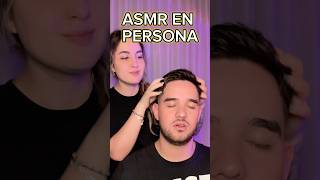 Peinado y masaje asmr [upl. by Oznol]