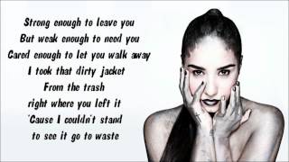 Demi Lovato  In Case Instrumental  Karaoke with lyrics on screen [upl. by Eetnahs]