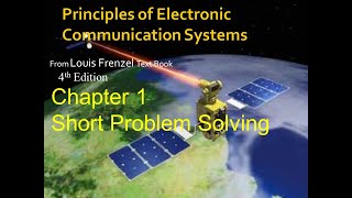 Principles of Electronic Communication Systems Chap1 Calculating Bandwidth Frequency Wavelength [upl. by Garbers]