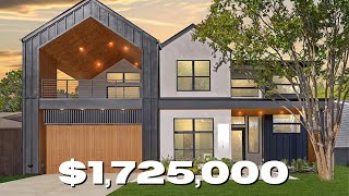 TOUR A 17M MODERN HOME  Texas Real Estate  Dallas Realtor  MIDWAY HOLLOW [upl. by Wes126]