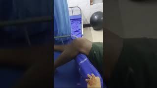 ACL surgery knee bending exercise aclreconstructionprocedure [upl. by Synn]