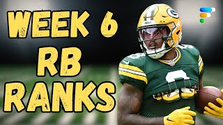 Week 6 Running Back Rankings [upl. by Jarred]