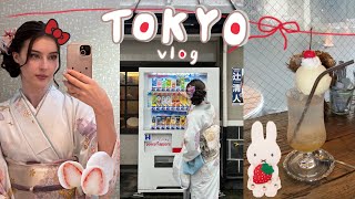 Tokyo Vlog🇯🇵 Shopping in Shibuya Maid Cafe in Akihabara amp Kimono rental in Asakusa🗼✨ [upl. by Manard433]