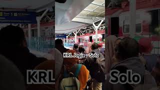 Antrian KRL Jogja Solo ptkai shorts [upl. by Haleehs]